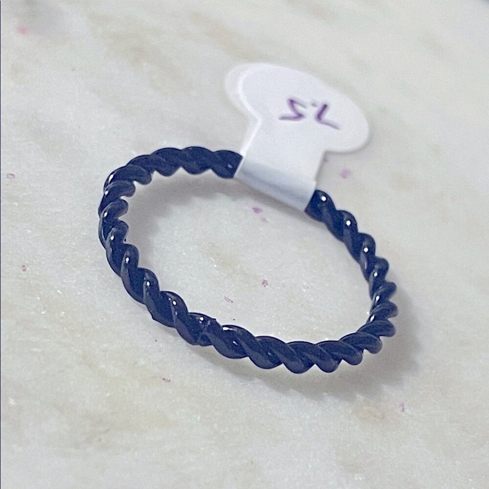 fashion ring gothic black 7.5
